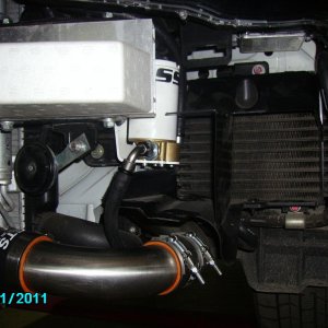 Улучшение охлаждения коробки SST на Mitsubishi Evolution X